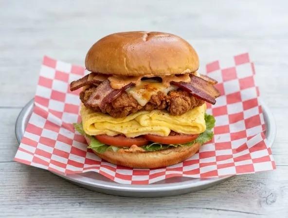 Popular item de Hot Mamma's Kitchen: Everything Sammy (Sandwich con todo)